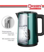 Dessini Electric Kettle – 3 Liters - Image 4