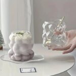 Portal glass Heat Resistant Grape Shape Korean Coffee Cup Tea Dessert Glass Cup Water Mugs Drinking Mugs 350ml - Image 2