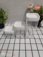 3pcs acrylic Cereal and legumes jar set different sizes - Image 3