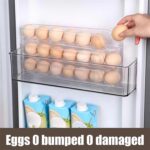 Stackable Clear Acrylic Egg Holder Set of 3 - Vertical and Horizontal Kitchen and Refrigerator Organizer for 12 Eggs - Space-Saving Durable Egg Storage - Image 4