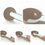 A stylish and modern ice cream serving spoon - Scoops evenly sized balls with one touch - High-quality, break-resistant material - Image 3