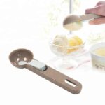 A stylish and modern ice cream serving spoon - Scoops evenly sized balls with one touch - High-quality, break-resistant material