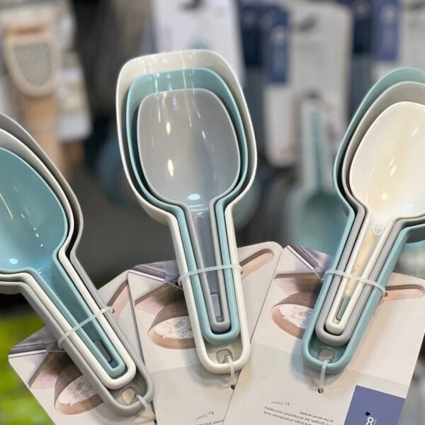 DH2140 High Quality Plastic Measuring Set of 3 Pieces - Multi Color