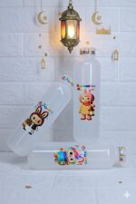 Ramadan Juice Serving Bottles Clear Acrylic Festive Pattern Durable Lightweight Juice Jug for Hospitality - Image 3