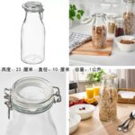 Generic Glass Milk Bottle with Clip Lid, 1000 ml Capacity, for Water, Milk and Juices . - Image 6