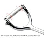 ⁦Potato Vegetable Peeler for Kitchen, Stainless Steel Y-Shaped Rotating Peeler with Ergonomic Non-Slip Handle, Household Fruit Peeler,…⁩ - الصورة ⁦4⁩