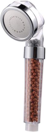 "Water Pressure Increased Granules Shower Speaker with Purification Filter - Size 8 cm"