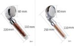 "Water Pressure Increased Granules Shower Speaker with Purification Filter - Size 8 cm" - Image 3