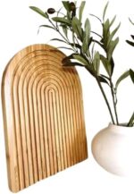 Coaster Tray Bamboo Wood 32 * 16cm L - Image 2