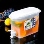 Generic 3-Litre Juice and Water Dispenser with Tap, Refrigerator Beverage Container with Lid - Image 2