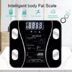 LUTFI Body Fat Scale Smart Weighing Scale Bluetooth-compatible Electronic Intelligent Weight Loss Body Fat Balances Analyzer Weighing Tools (Color : Black) - Image 3