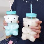 ⁦Portal Glass Cup  elephant Water Cup Hot Ice Juice Cup Coffee Cup⁩ - الصورة ⁦2⁩