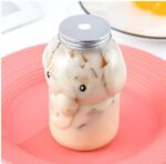 ⁦Portal Glass Cup  elephant Water Cup Hot Ice Juice Cup Coffee Cup⁩ - الصورة ⁦3⁩