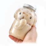 ⁦Portal Glass Cup  elephant Water Cup Hot Ice Juice Cup Coffee Cup⁩ - الصورة ⁦4⁩