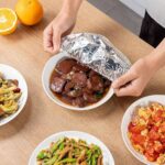 Generic Thermal Silver Aluminium Food Storage Cover Bags, Reusable, Keeps Food Fresh, Pack of 10, Fits Most Sizes.