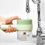 Generic Hummer Chopper 2 in 1 Vegetable Chopper Garlic Onion Easy Charging USB - Image 2