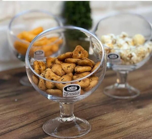 Generic Slanted Jumbo Glass, Multi-Purpose Glass for Juice, Fruit Salad, Nuts