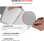 Lokem Microfibre Mop Spray with Tank and 2 Reusable Pads, 360° Rotating Mop for All Types of Floors, White - Image 4