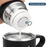 AARKRI SALES Stainless Steel Vacuum Flask Hot Drink and Cold-Water Flask Ideal Gifting Travel Friendly Latest Flask Bottle - Image 2