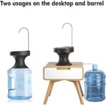 Usb Rechargeable Water Bottle Electric Gallon Pump Universal Drinking Bowl - Image 2