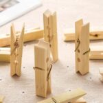 Other Wooden clothespin set, 20 pieces - beige - Image 4