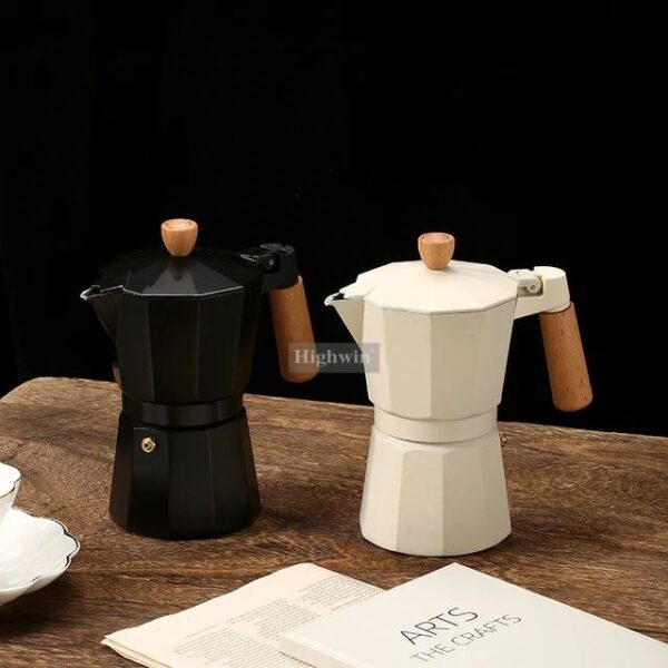 Zulay Kitchen Classic Stovetop Espresso Maker for Strong Espresso with Great Flavor, Classic Italian Style Moka Pot, Delicious Coffee, Easy to Operate and Quick Clean