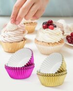 Paper Muffin and Cupcake Molds Set, 30 Pieces