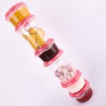 6 Pieces Smal 100ml&200ml Ingredient Boxes, Mini Sauce Jars, Ketchup Boxes, Salad Boxes, Storage Containers with Lids, Reusable Sealed Jars, Food Preservation Boxes