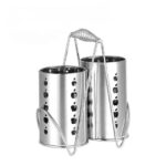 Stainless Steel Kitchen Spoon Strainer Spoon Slicer 2 * 1 Multi-Shape - Image 2