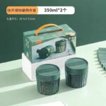 ⁦Generic 2-in-1 Spice and Legume Set, Glass Material, Kitchen Storage Container⁩ - الصورة ⁦2⁩