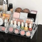 Clear Cosmetic Storage Organizer - Easily Organize Your Cosmetics, Jewelry and Hair Accessories. Looks Elegant Sitting on Your Vanity, Bathroom Counter or Dresser. Clear Design for Easy Visibility. - Image 3