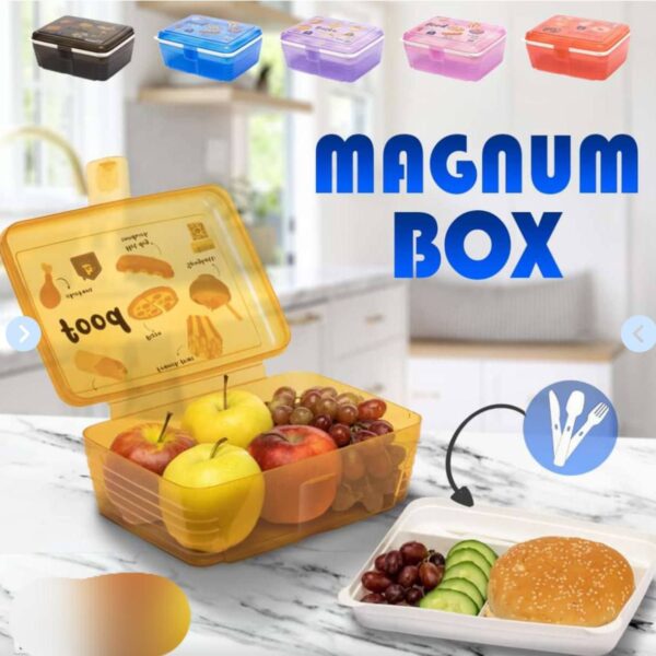 Kabas Plast Simon Plastic Sealed Lunch Box