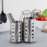 Stainless Steel Kitchen Spoon Strainer Spoon Slicer 2 * 1 Multi-Shape