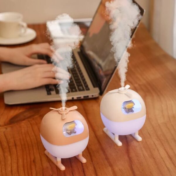 USB Air Humidifier,Free Filter  The LED lighted fragrances  disperse your favorite perfume and you can use them at home, in your office