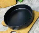 Porcelain oven black 21cm - Image 4