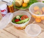 Plastic Small Round Box, Set Of 3 Pieces - Image 3