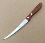 Stainless Steel Knife with Wooden Hand