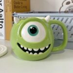 Generic Ceramic Coffee Mug, Green. - Image 4
