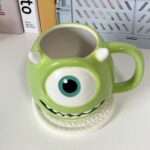 Generic Ceramic Coffee Mug, Green. - Image 2