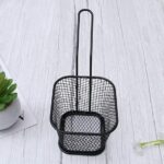 Black Stainless Steel Deep Fryer Basket, French Fries Strainer, Chicken Potato Cooking Tool, Wire Mesh Serving - Image 2