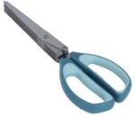 Smart Herb & Vegetable Scissors – Practical Kitchen Garden Tool with 5 Powerful Blades for Cutting Fresh Herbs and Leafy Vegetables with Residue Removal Comb (1 Pack) - Image 4