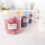 Pickle jar with strainer (plastic pickle storage container with filter), 2.2L, Przman Valencia – the perfect solution for enjoying pickles transparently on food with ease