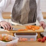 Practical Chair - Elegant Wooden Kitchen Seat with Versatile Bamboo Gourmet Cutting Board and Spice Organizer, Combining Beauty, Functionality, and Comfort - Image 3