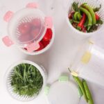 Pickle jar with strainer (plastic pickle storage container with filter), 2.2L, Przman Valencia – the perfect solution for enjoying pickles transparently on food with ease - Image 3