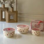 Generic Porcelain Food , Set of 3 - Image 3