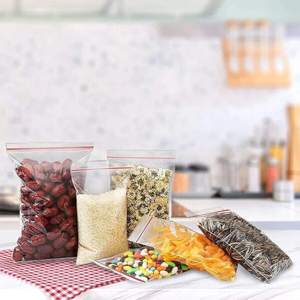 Multi-Purpose Transparent Cellophane Self-Adhesive Bags – Clear Plastic Cello Pouches, 7×5cm, 150PCS, for Packaging, Food Storage, Gifts, Jewelry & More.