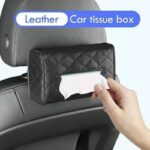 Generic Elegant Rectangular PU Leather Car Tissue Box Cover, Multicolour, 17.5x12x8.2 cm, 500g, Contemporary Finish - Image 4