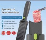eat Slicer Manual Stainless Steel Food Cutter For Fresh Beef And Mutton 18 Pieces In One Cut Multifunctional Kitchen Tool For Home Cooking MLY-869