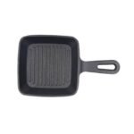 A flower grill with a wooden base to perfectly serve food on your table - Image 2