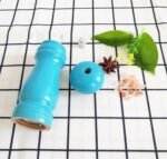 ⁦Wooden Pepper Mill Salt Grinder Spice Grinder Kitchen Tool⁩ - الصورة ⁦3⁩